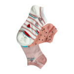 Κάλτσες Σοσόνια Φραουλίτσες - Καρδούλες Σετ 3τμχ One Size