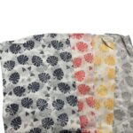 Φουλάρι με Σχέδια Φύλλα 160*80εκ