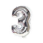 Μπαλόνι Ασημί  Νο 3 (16 ίντσες)