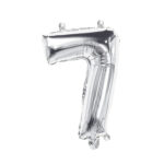 Μπαλόνι Ασημί  Νο 7 (16 ίντσες)