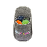 Παντόφλα από τσόχα, με 4 ζευγάρια guest μεγέθη 38-45