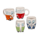 Κούπα Λεωφορείο VOLKSWAGEN σε 4 Χρώματα- 13 x 10 cm- Συσκευασία Δώρου