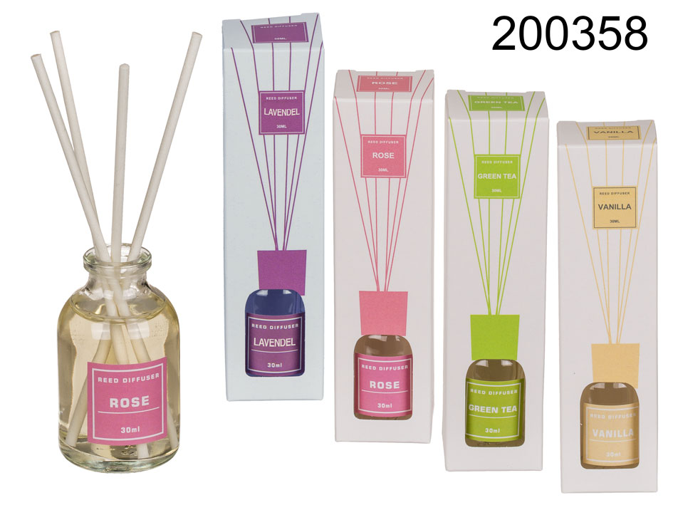 4029811443871.jpg Αρωματικό Χώρου Sticks "Home Perfume sticks" 30ml- 4 Αρώματα- Συσκευασία Δώρου 6×9,5cm - Image 1