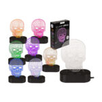 3D Φωτιστικό Skull 20εκ.(Led Light)