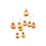 Φωτάκια, Λάμπες Glitter, με 10 LED, 8 cm, L: 1, 7 m, για 2 mignon μπαταρίες (AA) (Led Light)