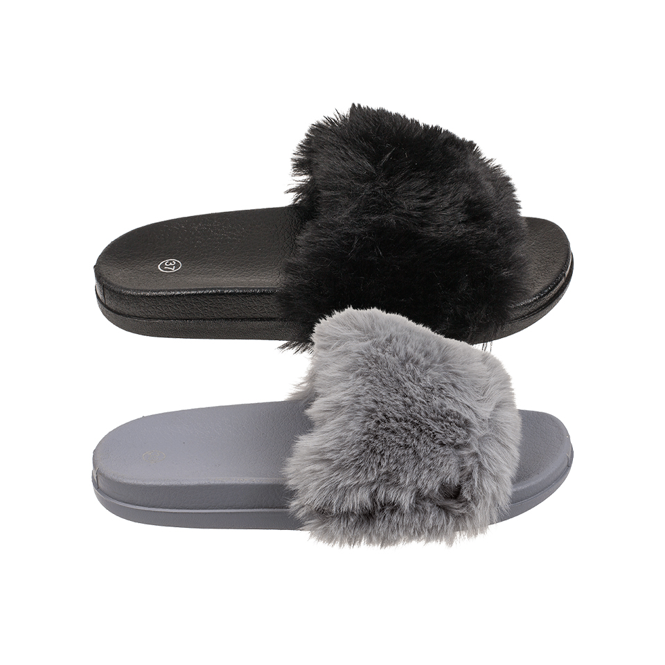 4029811459841_3.jpg Women slipper, Fluffy, 6 sizes (36, 37, 38, 39, 40, 41) - Image 3