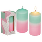 Κερί κολόνα με χρωματική διαβάθμιση