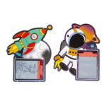 Μαγική Πινακίδα Με Μπλοκάκι Διάστημα