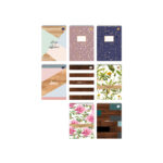 Τετράδιο Σπιράλ Α4 με Άνοιγμα Πάνω, Διάφορα Σχέδια, Καρέ 100 Φύλλων με κουτάκια