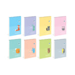 Σημειωματάριο A7 Ζωάκια, Καρέ 50 Φύλλων, 7.4 x 10.5 cm