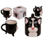 Ανάποδη Κούπα, Σκύλος, περ. 12 x 14 εκ., ντολομίτης, 500 ml