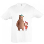 Παιδική T-shirt - Αρκούδα με Κοριτσάκι