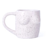 Κούπα Στήθος, Λευκή χειροποίητη 300ml