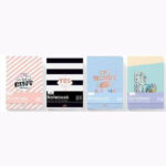 Σημειωματάριο με γραμμές και σκληρό εξώφυλλο Σε Διάφορα Σχέδια μέγεθος Α7-02