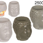 Κεραμική Συσκευή Καύσης Αιθέριων Ελαίων ''Βούδας'', 11 x 9 cm