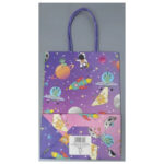Χάρτινη Σακούλα Δώρου Με Σχέδιο Διάστημα 16 X 22 X 9 Cm