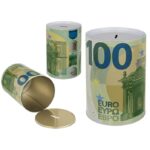 Μεταλλικός κουμπαράς, ΧΧL 100 Ευρώ Money Box