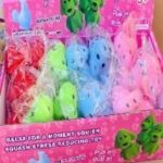 Αντι-στρές Παιχνίδι σε σχήμα σκυλάκι σε διάφορα χρώματα neon