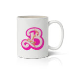 Κούπα με Μονόγραμμα Κούκλα Β OEM, Κεραμική