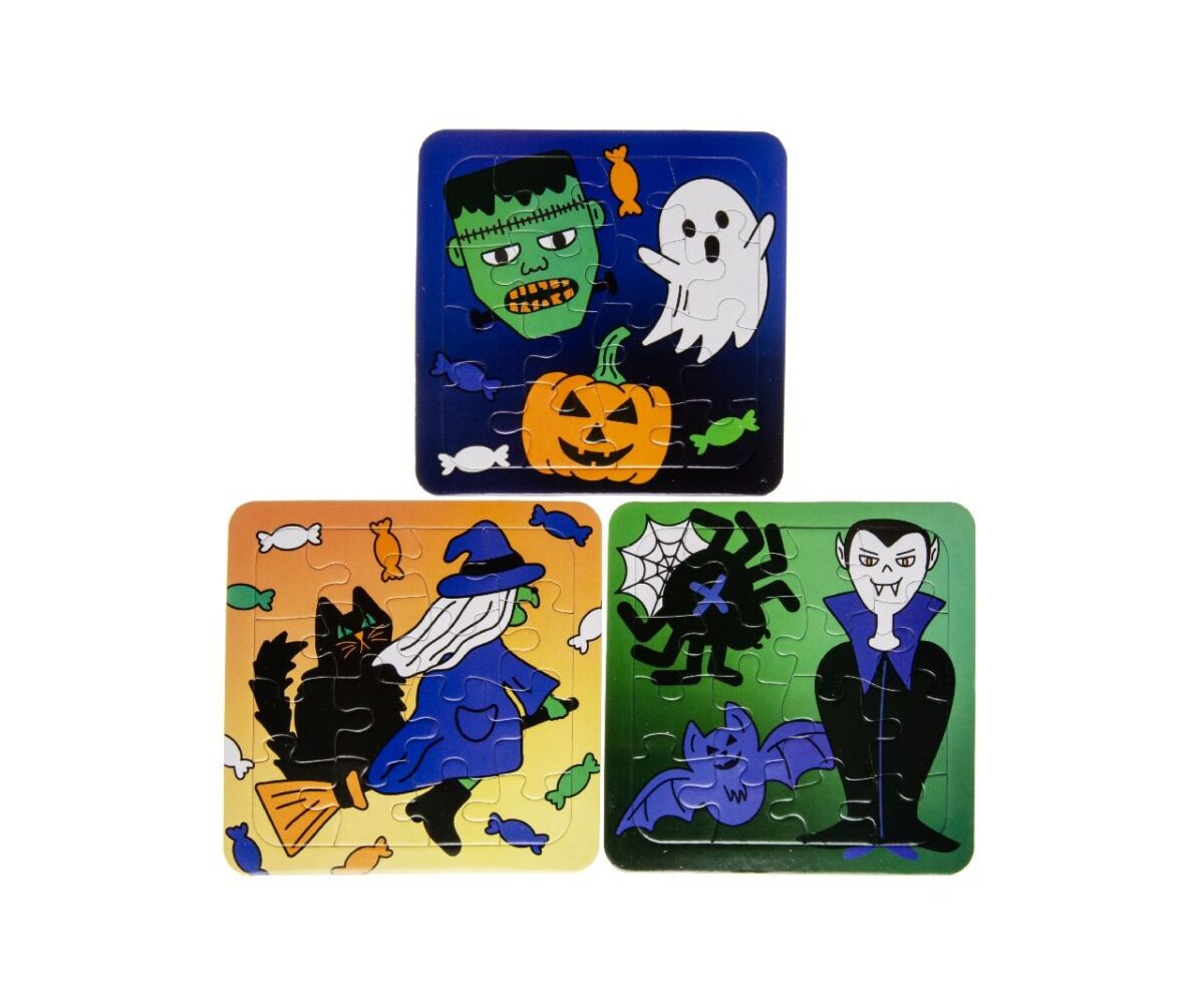Παζλ Χάρτινο Halloween 14X14cm - Image 1