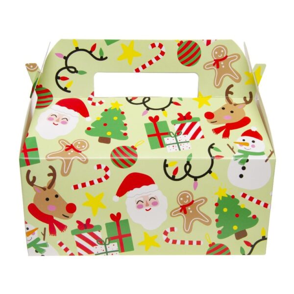 Χριστουγεννιάτικο  Κουτι Για Φαγητο Xl Lunchbox 22.5Cmx12Cmx9.5Cm