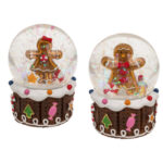 Χριστουγεννιάτικη γυάλινη σφαίρα 4,5 x 4,5 εκ, 12/display CHRISTMAS