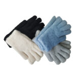 Χειμωνιάτικα γάντια πλεκτά σε διάφορα χρώματα