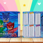 Κούπα PJMasks OEM με προπαίδεια