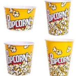 Πλαστικός κουβάς για Σνακ