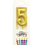 Κερί Τούρτας, Νούμερο 5, Χρυσό