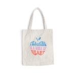 Υφασμάτινη Τσάντα Teaching is a work of heart