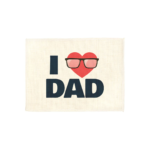 Σουπλά λινό I LOVE DAD