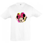 Παιδικό λευκό T-shirt Minnie ΟΕΜ