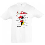 Παιδικό λευκό  T-shirt Minnie Fashion ΟΕΜ