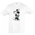 Παιδικό λευκό T-shirt Minnie Classic ΟΕΜ