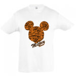 Παιδικό λευκό T-shirt Mickey Mouse tiger ΟΕΜ