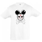 Παιδικό λευκό T-shirt Mickey Samurai ΟΕΜ