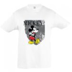 Παιδικό λευκό T-shirt Mickey CLassic  grey ΟΕΜ