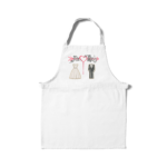 Ποδιά Mr.&Mrs heart