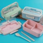 Φαγητοδοχείο σε διάφορα Χρώματα με Λαβή και Μαχαιροπίρουνο