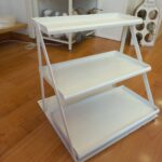 Ραφιερα με 3 επίπεδα Υ 0.39cm x Π 0.44cm 2τμχ