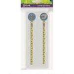 PENCILS 2 PCS WITH ERASER