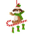 ΚΑΦΕ ΣΚΥΛΑΚΙ ΣΕ ΖΑΧΑΡΩΤΟ ΚΡΕΜΑΣΤΟ ΣΤΟΛΙΔΙ 9Χ10.5ΕΚ CHRISTMAS