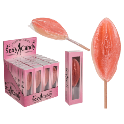 Καραμέλα Lollipop, με γεύση φράουλα