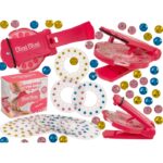 Gemstone Styler, συμπ. 150 πετράδια
(ροζ, μωβ, μπλε, κίτρινο, λευκό)