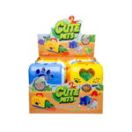 Λούτρινος Δεινόσαυρος σε κουτί μεταφοράς