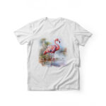 T-shirt I Love Flamingo 2
