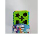 Κύβος εκπαιδευτικός με 10τεμ σχήματα