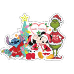 Αυτοκόλλητο Βιτρίνας XMAS 7 126X90CM CHRISTMAS