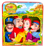 Μαριονέτες large head 4τεμ. (Βασιλιάς-Βασίλισσα)